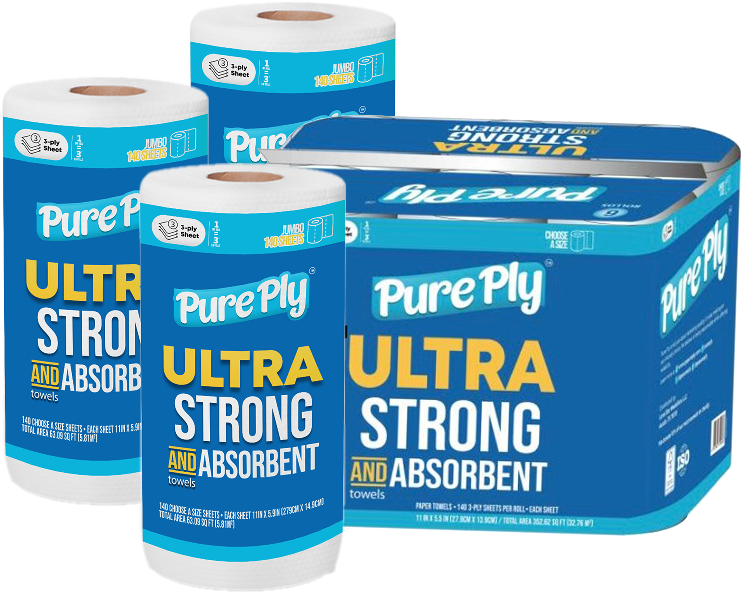 Most Absorbent Paper Towel Ever - PurePly